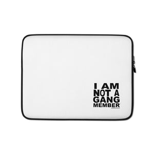 "I Am Not A Gang Member" Laptop Sleeve