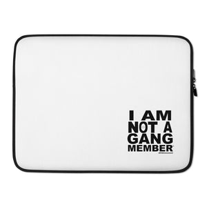 "I Am Not A Gang Member" Laptop Sleeve